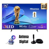 Televisor Smart TV HISENSE 75'' QLED UHD 4K 75QD6N GoogleTV 2025 - Ant