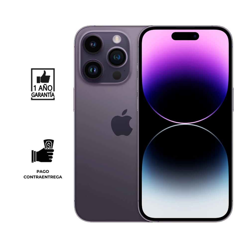 REACONDICIONADO iPhone 14 Pro 256gb I Grado A I color Morado Oscuro