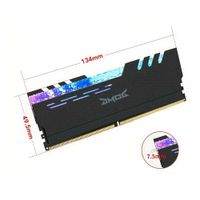 MEMORIA RAM GOLDEN MEMORY 16GB DDR5 CL6000 RGB COLOR NEGRO