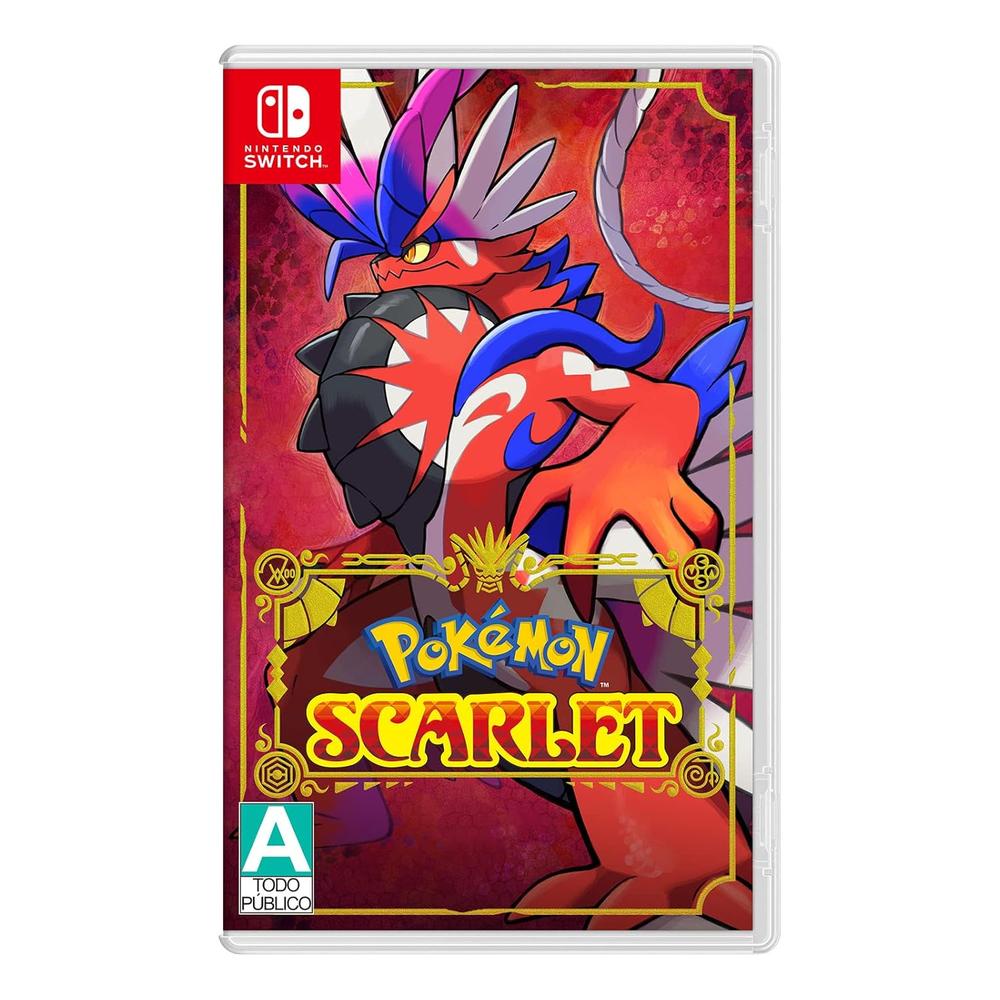 VIDEOJUEGO NINTENDO POKÉMON SCARLET SWITCH