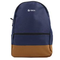 MOCHILA TEROS TE-9019BL NOVA AZUL MARRON 15.6