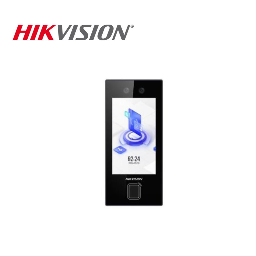 CONTROL DE ACCESO Y ASISTENCIA CON HUELLA Y ROSTRO - HK-DS-K1T344EBFWX-E1