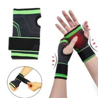 Muñequera deportiva protectora guantes de compresión