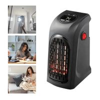 Calefactor Portátil de Pared  Calor Rápido y Eficiente