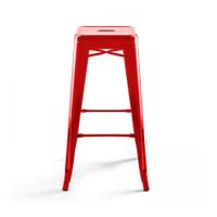 Banco Bar  Modelo York Color Rojo