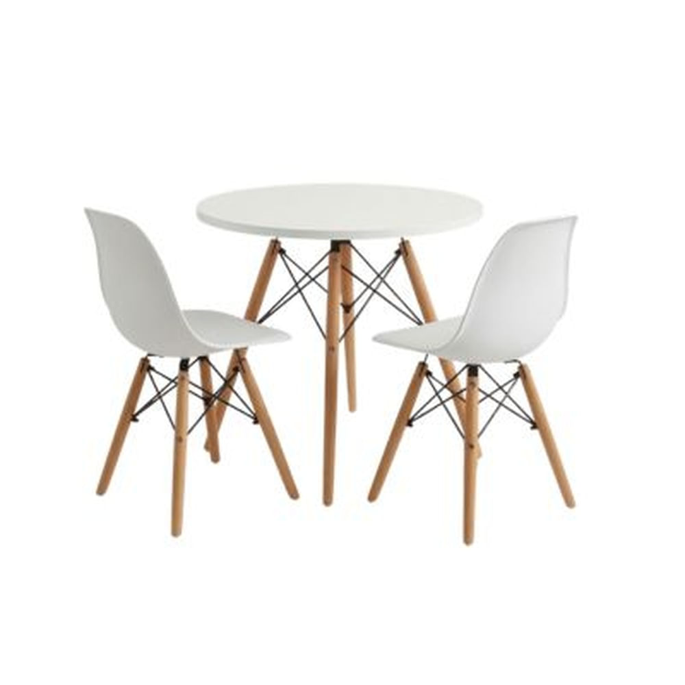 PACK de 2 Sillas Sofia Niño Blanco + Mesa Modelo Sofia niño