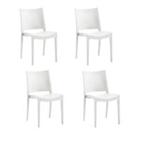 Pack Sillas de Comedor Sofia BLANCO