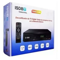 Sintonizador Decodificador Tv Digital Hd Canales Libre Isdb-t TDT