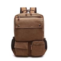 Mochila de viajera multiuso lona de alta calidad