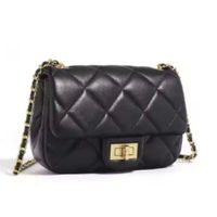 Bolso de cadena para mujer nueva moda versátil mensajero VICTORIA Negro