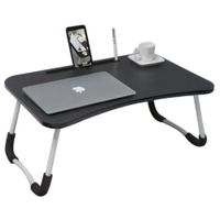 Mesa Para Laptop Plegable Portatil Soporte Multifuncion Cama  Madera.