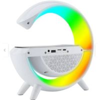 Parlante G  de sonido con luces multicolores Cargador inalambrico