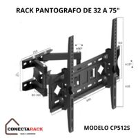 Rack para TV Doble brazo para TV de 32 a 75 modelo CP512s.