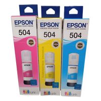 TINTA EPSON 504 KIT X3 COLORES CMY T504