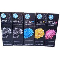 PACK 5 BOTELLAS DE TINTA HP GT53 y GT52 BKCMY para Smart Tank