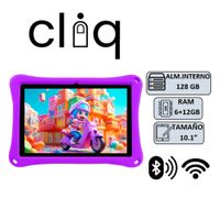 TABLET CLIQ CP20 V2 6 12GB 128GB 10.1 MORADO