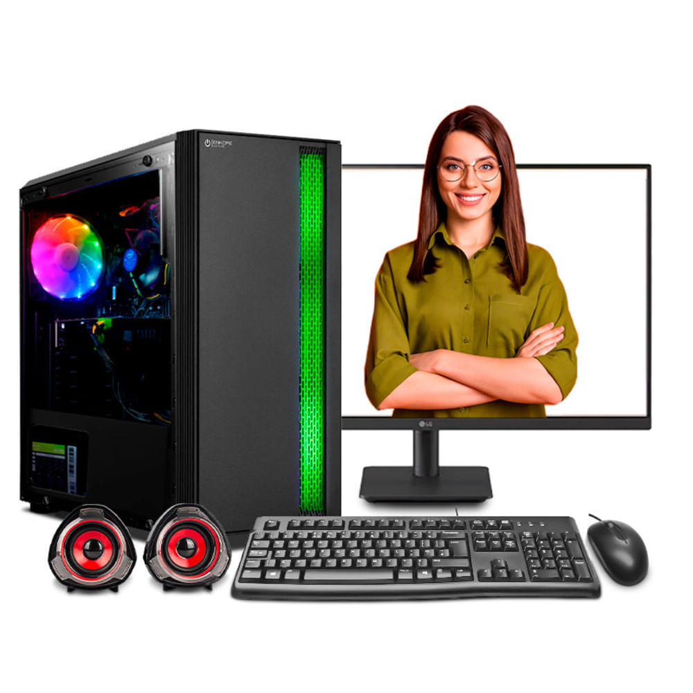 COMPUTADORA INTEL CORE I7 12700 16GB 500GB 24 IPS computadora MI PC LISTA MIPCLISTA