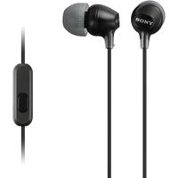 Audífono Sony EX15AP Con Micrófono Negro