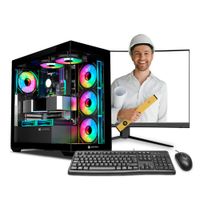 COMPUTADORA INTEL CORE Ultra 7 265KF 16GB DDR5 1TB 27 RTX5060TI 16GB PC INGENIERÍA MI PC LISTA