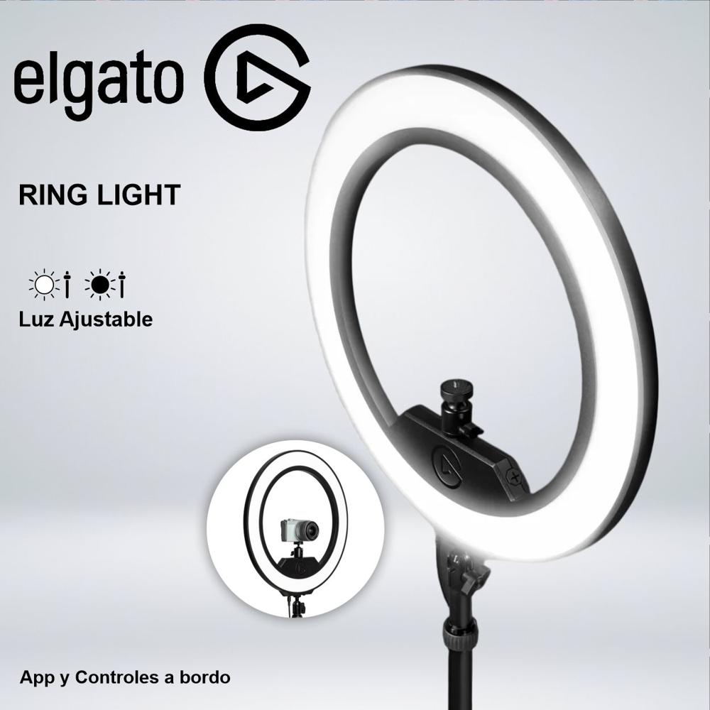 PANEL DE ILUMINACION  ELGATO RING LIGH ARO DE LUZ