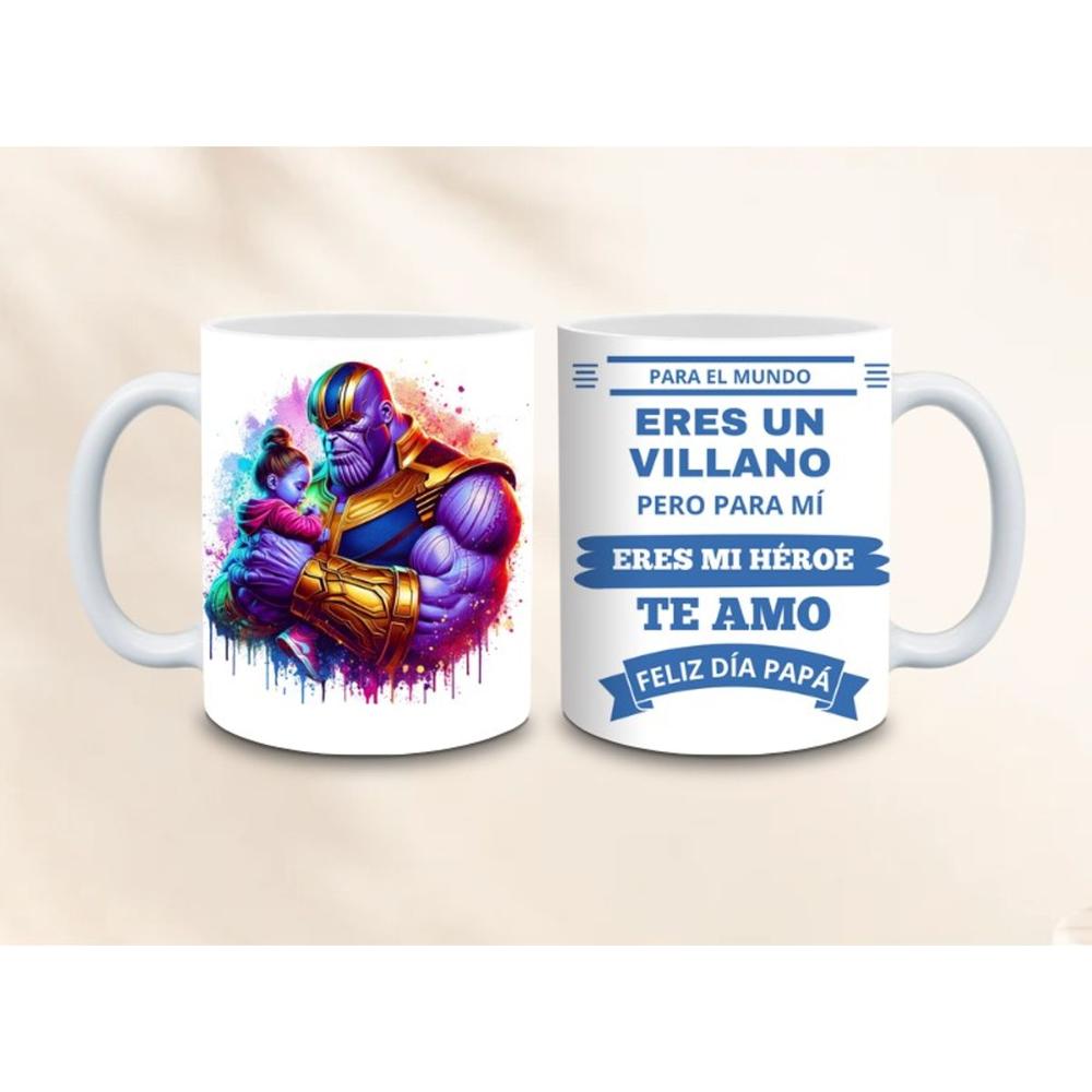 TAZA VILLANOS DE COLECCIÓN 11 OZ – THANOS