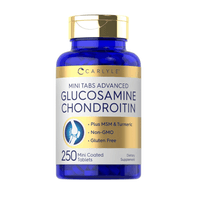 Glucosamina Condroitina MSM Carlyle con Cúrcuma 250 Tabletas