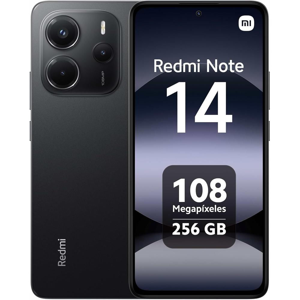 CELULAR XIAOMI REDMI NOTE 14 256GB 8GB | NEGRO