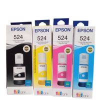 KIT TINTA EPSON 524 LOS 4 COLORES T524