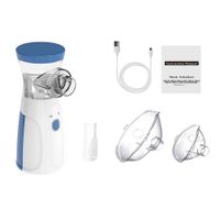 Nebulizador Portátil Niños Adultos Mesh Inhalador A Pilas x 2 Und