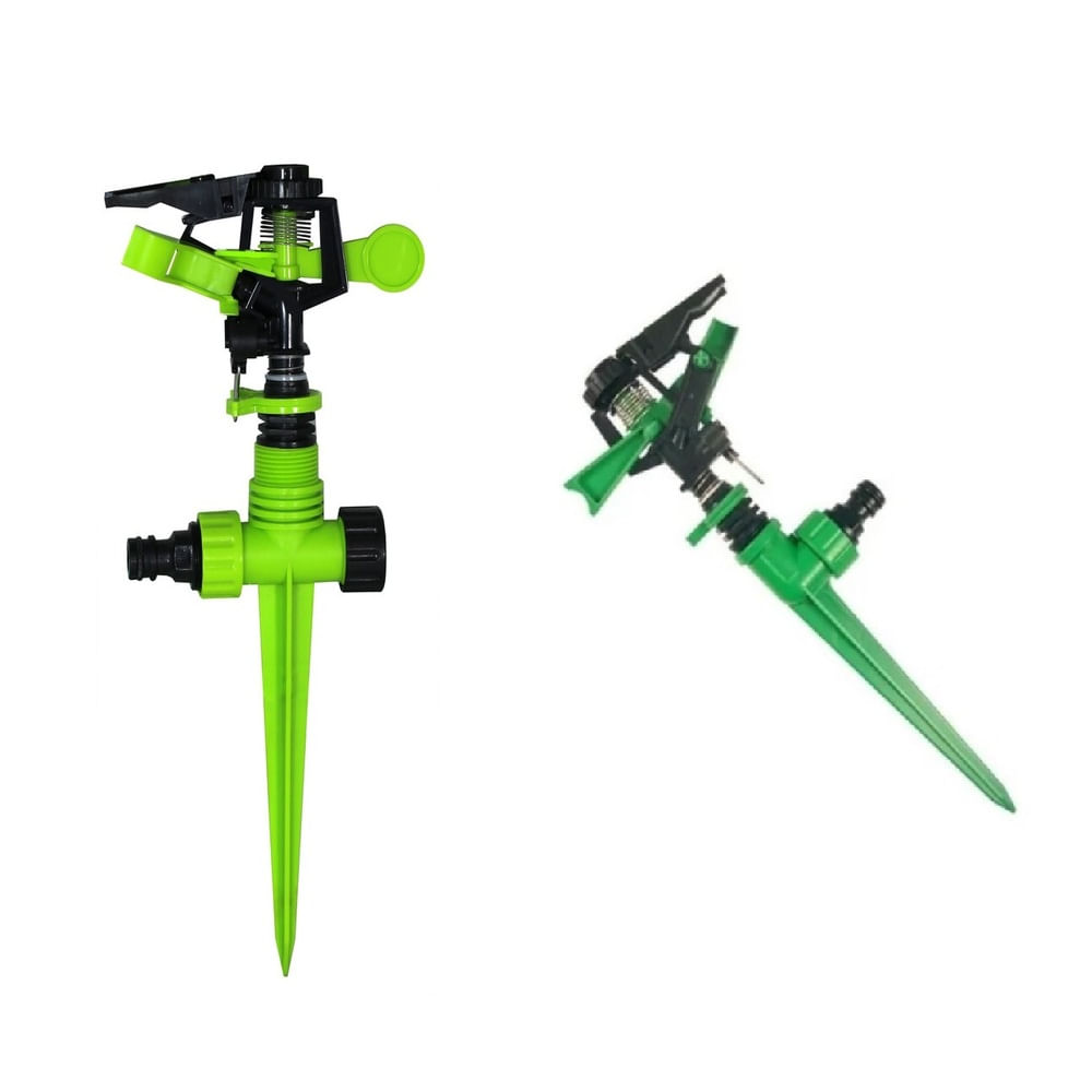 Rociador De Círculo De Impacto Verde Negro