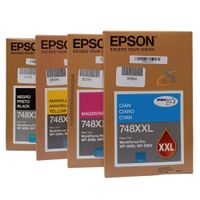 Cartucho de Tinta Epson T748xxl 748xxl Kit de 4 Colores