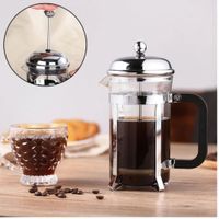 Cafetera plateada 600 ml