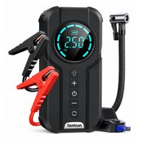 ARRANCADOR PORTÁTIL 1000A CON COMPRESOR 150 PSI Y POWER BANK 8000mAh