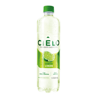 Agua Saborizada Cielo con Gas Limon 600ml