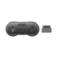 Mando Inalámbrico SN30 2.4G 8BitDo para SNES-SFC Original - Transparente