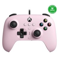 Mando con Cable Ultimate 8BitDo para Xbox Series X S One y Wind 10-11 - Pastel Pink