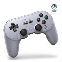 Mando Bluetooth Pro 2 8BitDo para Switch Switch 2 PC Android Steam Deck y Apple - Edición gris