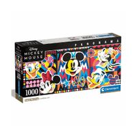 Rompecabezas Clementoni Disney Panorama 1000 Piezas Mickey Made in Italy