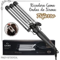 Rizadora Gama De 3 Tubos Titanio - TRIFERRO