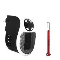 Mini Calentador De Pared Portátil De Cerámica De 8 Pulgadas 500 W x 2 Und