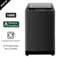 Lavadora TCL 16 Kg F316TLG Top Load Gris