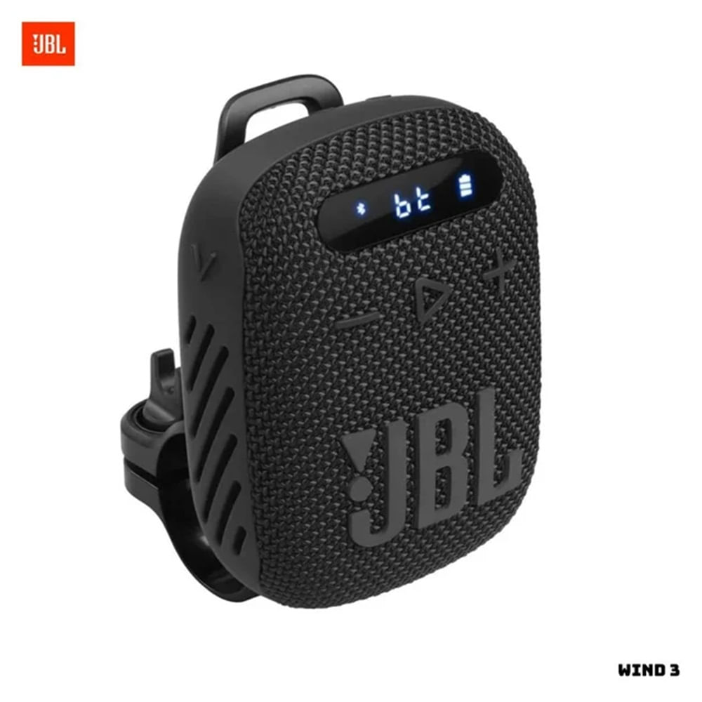 PARLANTE BLUETOOTH JBL WIND 3 CON RADIO FM Y SOPORTE