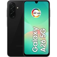 CELULAR SAMSUNG GALAXY A26 5G 2025 IA 8GB RAM 256GB DUAL SIM 6.7 120HZ AMOLED IP67 - NEGRO