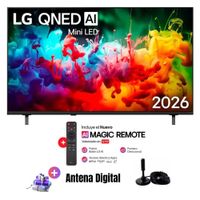 Televisor Smart TV LG 65'' QNED UHD 4K 65QNED65BSA Mini LED 2026 - Antena Digital