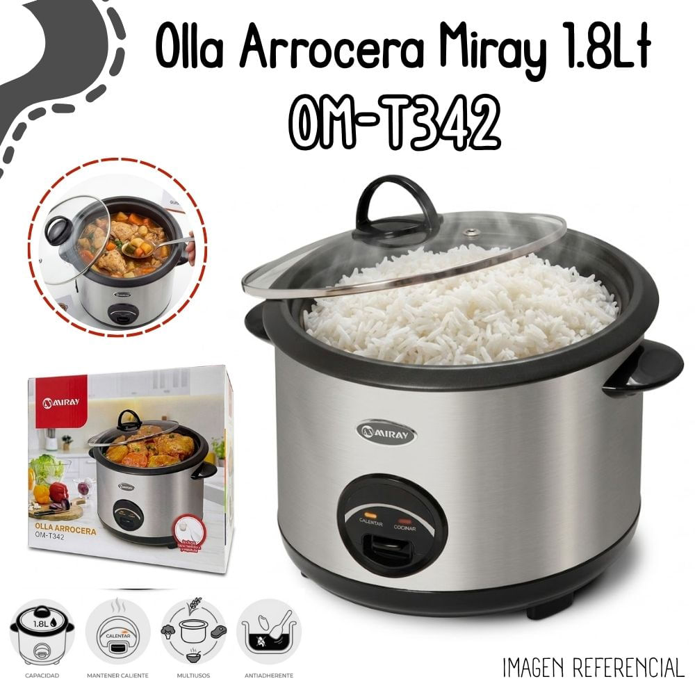 Olla Arrocera  de 1.8 Lt - OM-T342