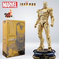 FIGURA HOT STUDIO - IRON MAN MARK III GOLDEN COLOR VERSION EXCLUSIVE IRON MAN III