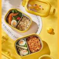 Taper lonchera para niños patito