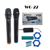 Par de Microfonos Universal Inalámbrico WG-22