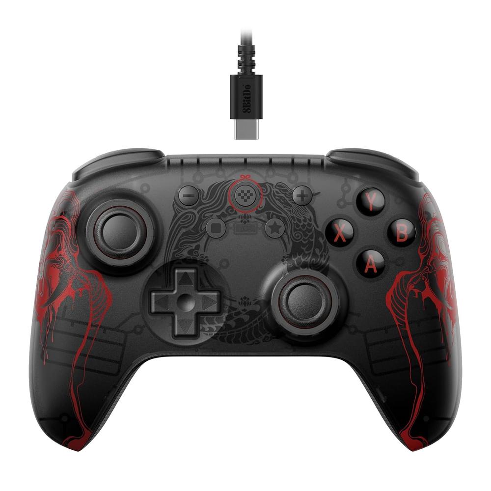 Mando con Cable Ultimate 2C 8BitDo para PC con Windows y Android - Black Myth Wukong