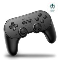 Mando Bluetooth Pro 2 8BitDo para Switch Switch 2 PC Android Steam Deck y Apple - Edición negra